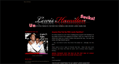 Desktop Screenshot of lewishamiltonsucks.com